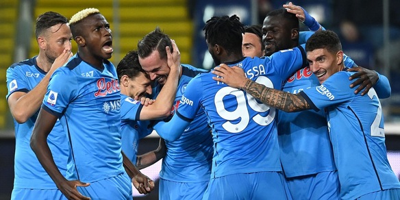 Udinese-Napoli 0-4: Spalletti primo da solo, Juve a -10