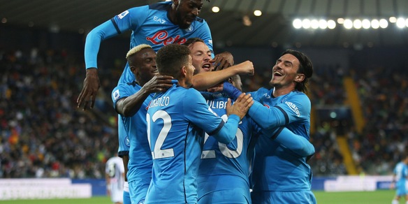Udinese-Napoli 0-4: tabellino, statistiche e marcatori