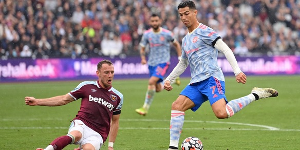 Ronaldo, che velocità! Raggiunti 32 chilometri orari con il West Ham