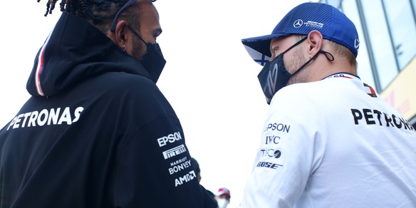 F1, Bottas: "Io e Hamilton siamo amici, ho imparato molto da lui"