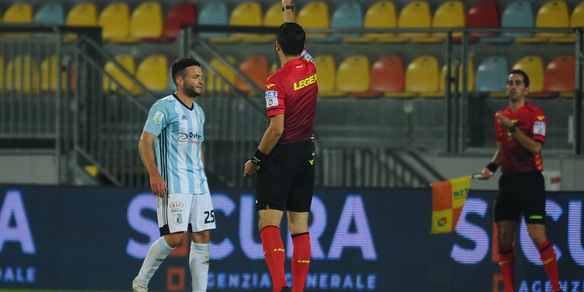 Giudice sportivo Serie B, una giornata di squalifica per Caldirola