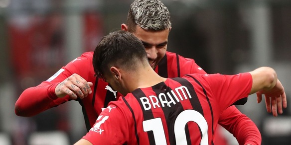 Milan-Venezia 2-0: Brahim Diaz e Theo Hernandez fanno volare Pioli