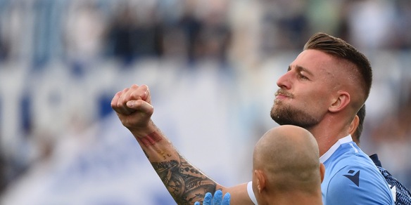 Lazio, festa Milinkovic: "Ci serviva una vittoria così. Ma lavoriamo ancora..."