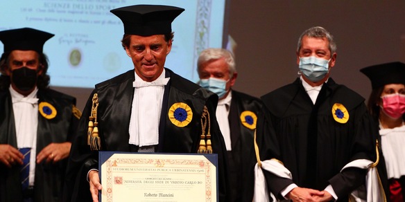 Mancini, laurea ad honorem ad Urbino in Scienze dello Sport