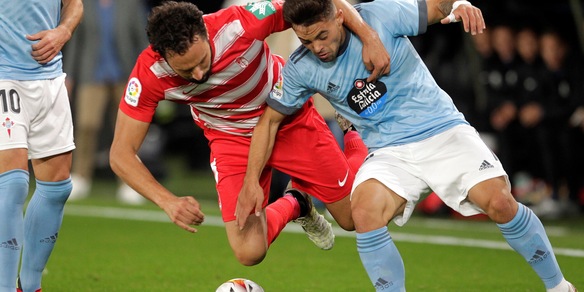 Celta Vigo, Suarez al 94' fa 1-0 contro il Granada