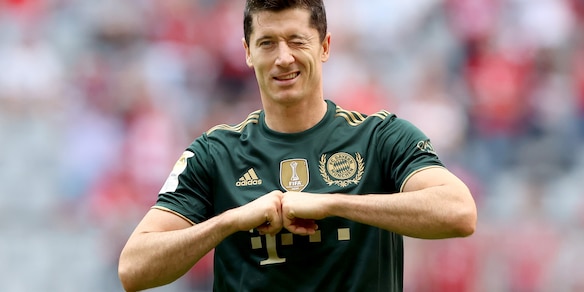 Lewandowski, arbitro per gioco