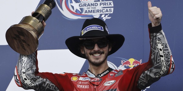 MotoGp, Bagnaia: "Ho dato tutto, Austin è un circuito molto difficile"