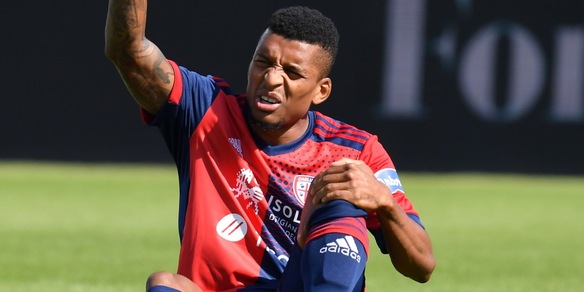Cagliari, lesione al collaterale per Dalbert