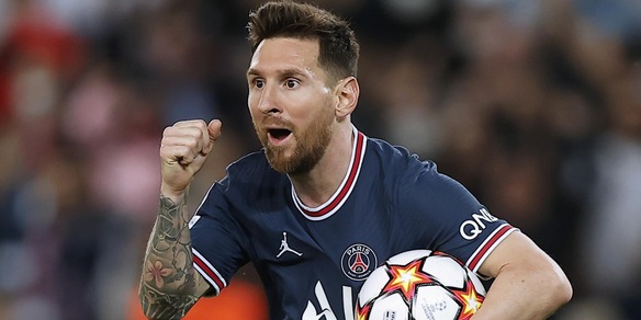 Messi show: doppietta e cucchiaio. Ancelotti a valanga su De Zerbi