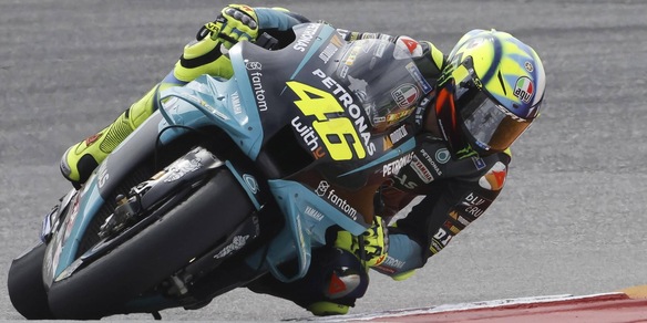 MotoGp, il poster del Gp dell'Emilia-Romagna omaggia l'ultima di Rossi a Misano