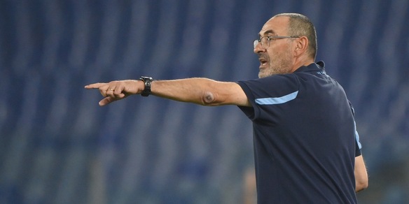 Sarri: "Lazio, ci è mancato culo. Ma visto altri passi in avanti"
