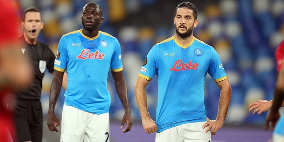 Napoli-Legia, Manolas ko: "Mi sono stirato"