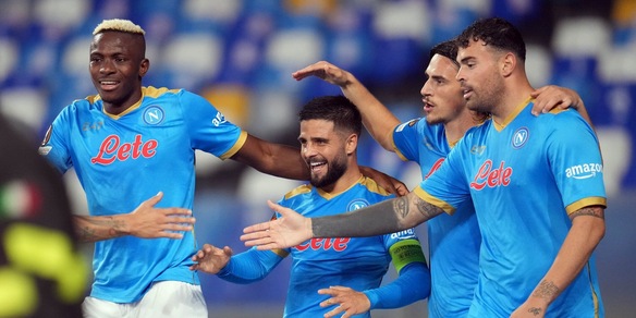 Napoli-Legia Varsavia 3-0: Spalletti si rilancia con Insigne, Osimhen e Politano