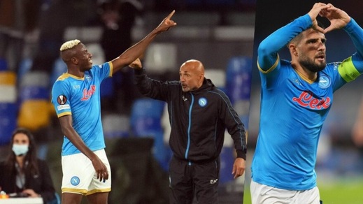 Napoli, che tris al Legia Varsavia! In gol Insigne, Osimhen e Politano