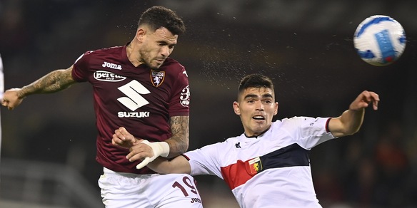 Torino-Genoa 3-2: tabellino, statistiche e marcatori