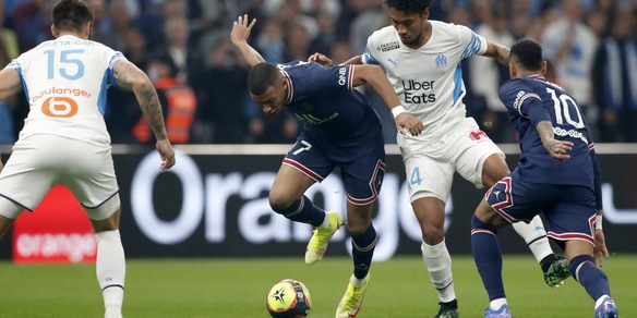 Marsiglia-Psg 0-0: espulso Hakimi. Crolla il Lione, poker Lens