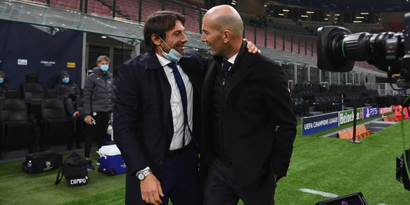 "Zidane sfida Conte per la panchina del Tottenham"