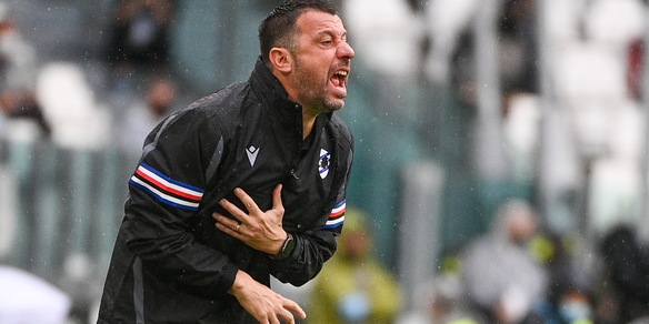 Sampdoria, D'Aversa: "Con l'Atalanta servono voglia e determinazione"