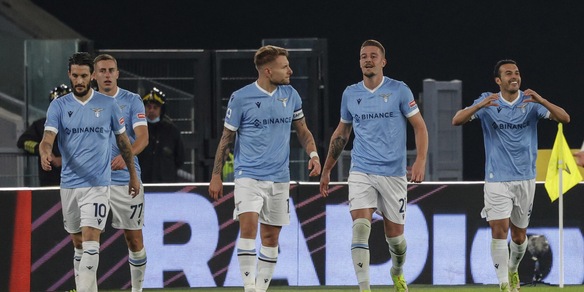Lazio, fine ritiro dopo la vittoria con la Fiorentina