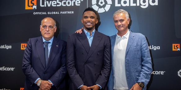 Eto'o: "Mourinho è l'unico che può far vincere lo scudetto alla Roma"