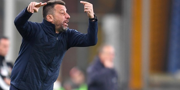 Sampdoria, D'Aversa: "Gara pessima, ora tutti in ritiro"