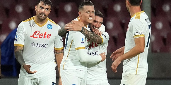 Zielinski gol, Napoli da record: battuta anche la Salernitana