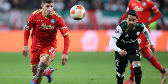 Legia Varsavia-Napoli 1-4: tabellino, statistiche e marcatori
