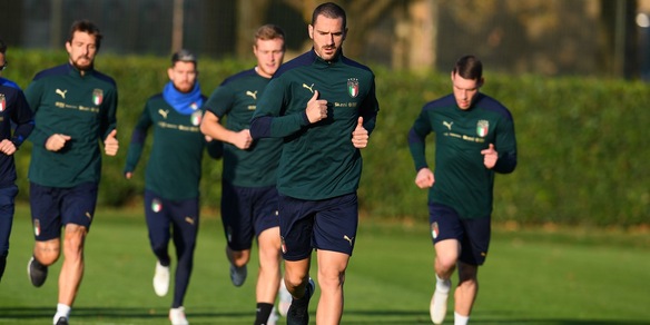 Italia, Bonucci verso il recupero. A parte Immobile e Chiellini