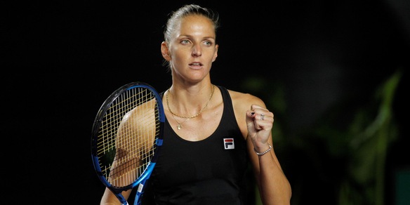 WTA Finals, Pliskova batte Muguruza in rimonta