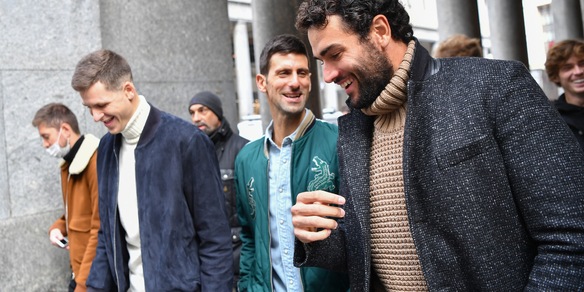 Atp Finals, Djokovic: "In finale con Berrettini? Perché no"