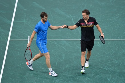 Atp Finals, Murray debutta nel doppio con Soares: "Sono carico" Atp Finals, Murray debutta nel doppio con Soares: "Sono carico"