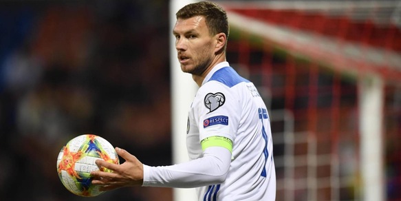 Inter, Dzeko out nel match tra Bosnia e Finlandia
