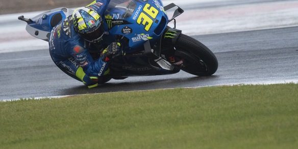 MotoGp, Mir davanti a tutti nel warm-up di Valencia