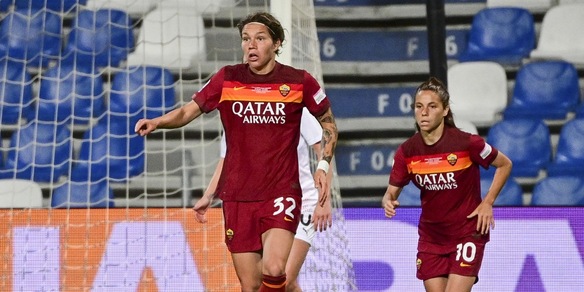 La Roma batte la Fiorentina, per Linari 200ª presenza in A