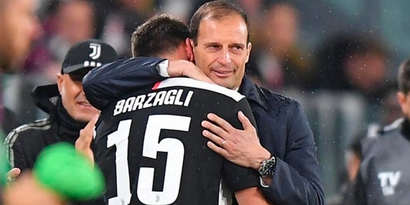 Barzagli e il primo incontro con Allegri: “Mi pagò il parrucchiere”