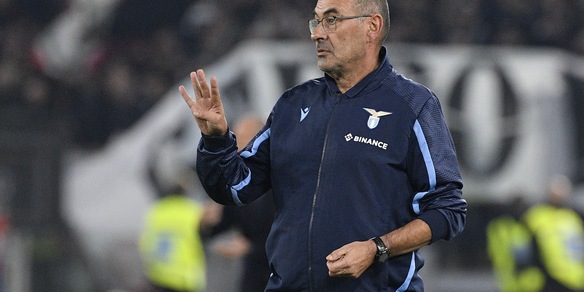 Lazio, Sarri: "Rigore? Lasciamo perdere. Il Var ha sbagliato"