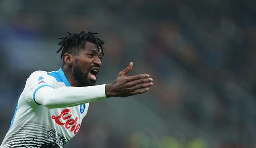Napoli, Anguissa: il Ct del Camerun: "Felice del suo recupero"