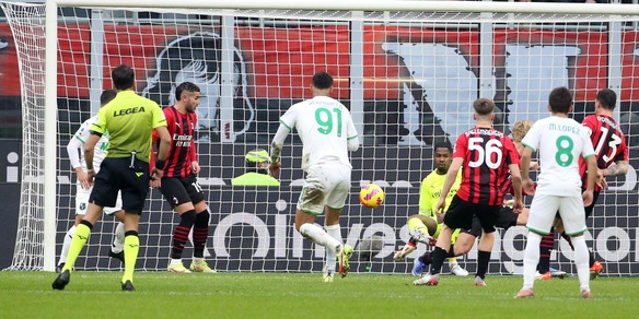 Milan-Sassuolo 1-3: tabellino, statistiche e marcatori