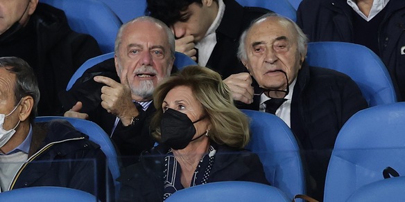 Napoli show, De Laurentiis esulta: "Vittoria nel nome di Maradona"