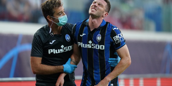 Atalanta, ricaduta nell'infortunio muscolare per Gosens