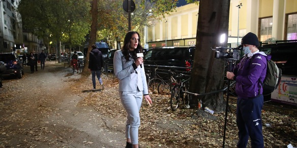 Greta Beccaglia, insulti all'inviata della Vita in diretta