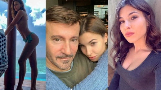 Max Biaggi ritrova il sorriso accanto alla bella Francesca