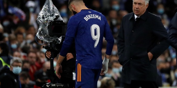 Il Real Madrid prende il largo, ma perde Benzema
