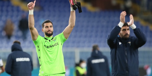 Lazio, riecco Strakosha: parate super e Reina applaude