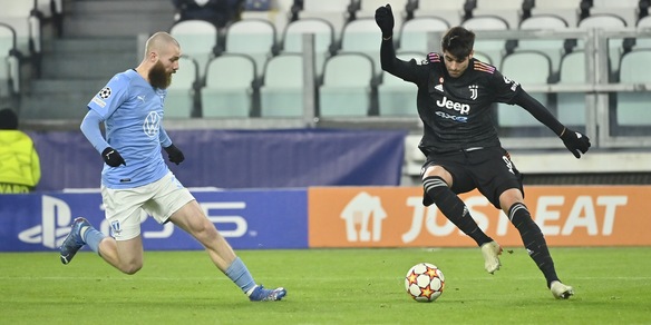 Juve-Malmoe 1-0: tabellino, statistiche e marcatori