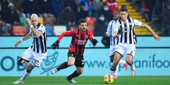 Udinese-Milan 1-1: tabellino, statistiche e marcatori