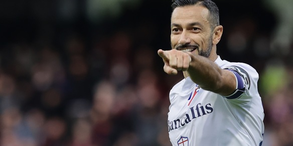 Sampdoria, Quagliarella recuperato dopo il problema al flessore