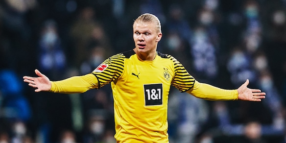 "Barcellona, incontro tra Laporta e Raiola per Haaland"