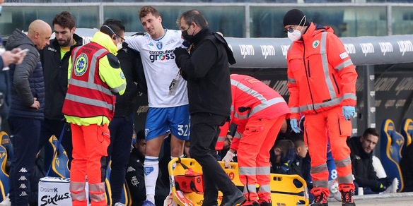 Empoli, brutta tegola per Haas: lesione al crociato