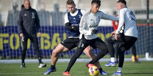 Juve, intensità e pressing: l'allenamento per il Bologna